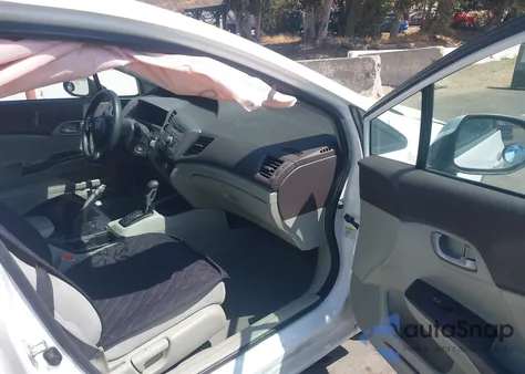 2012 Honda Civic Lx from USA, damaged, VIN 19XFB2F59CE347082